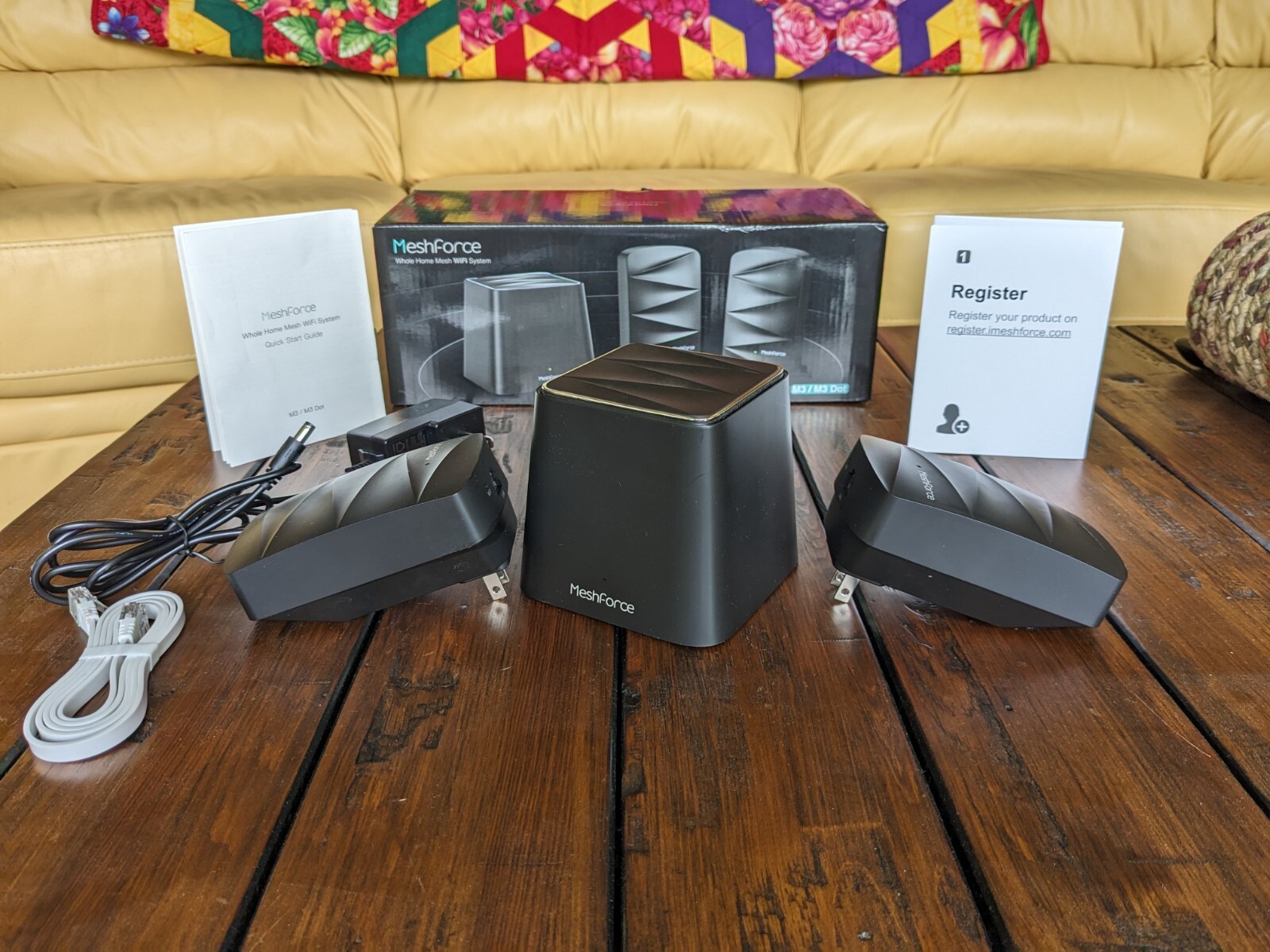MeshForce M3 / M3 Dot Whole Home Mesh WiFi System Replacement Router