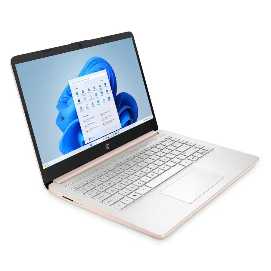 HP Laptop 14″ HD Intel N150 8GB RAM 128GB UFS Webcam Office 365 Win 11 S Gold