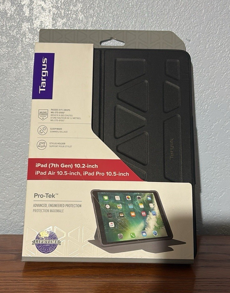 Targus Pro-Tek Folding Folio Case Black for iPad 10.2/10.5