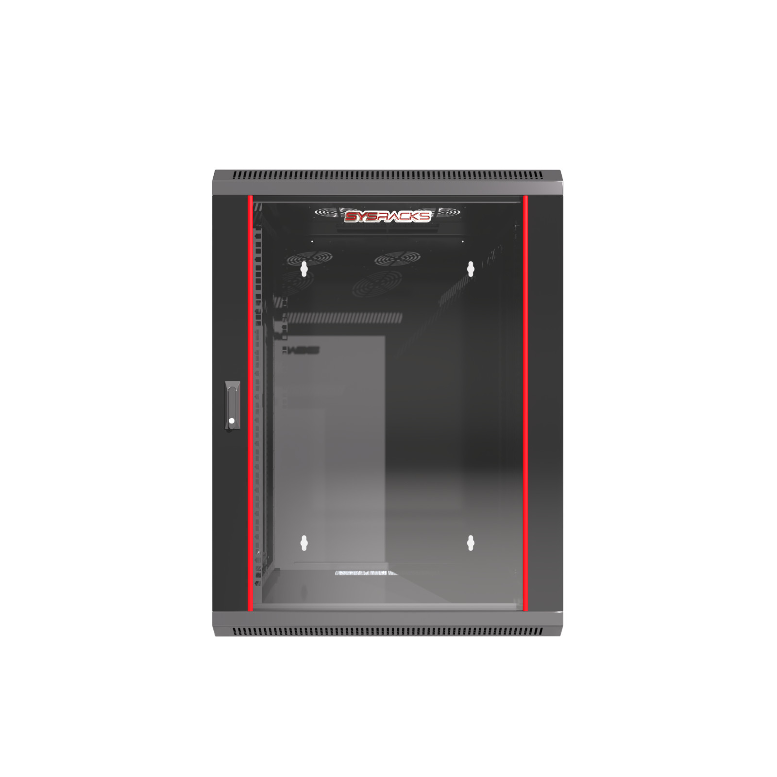 Server Rack 15U Wall Mount Cabinet Locking Networking Data Enclosure – 18-inch D