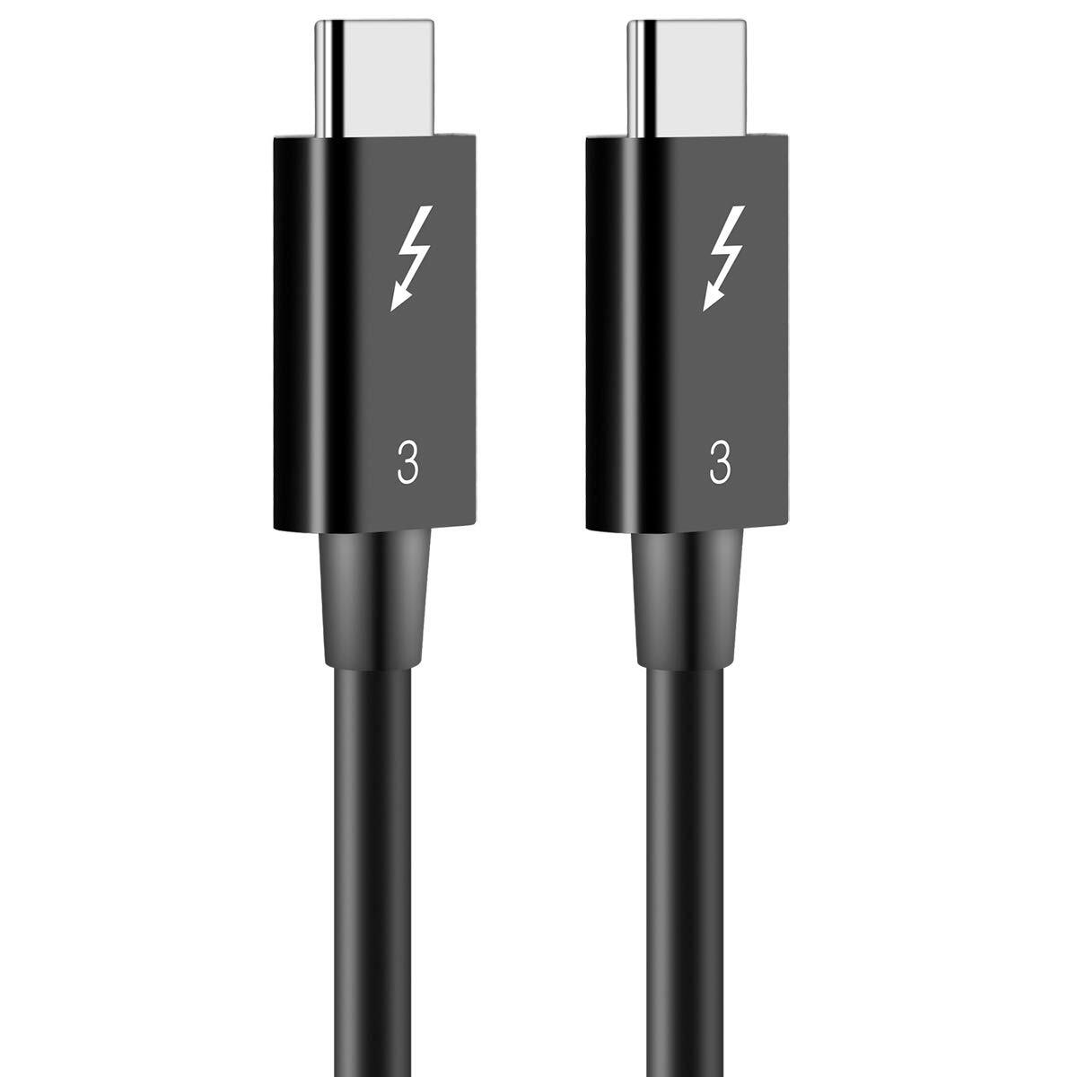 Lenovo Thunderbolt 3 Cable 0.7M 40Gbps 100W 5K 4K Display USB-C Gen 2 Video Cord