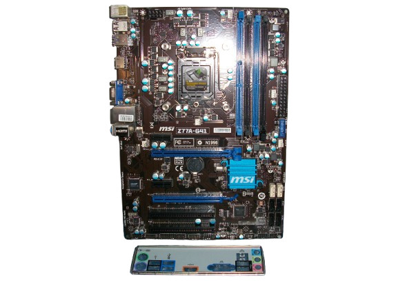 MSI Z77A-G41 LGA 1155/Socket Intel Gaming Motherboard W/IO