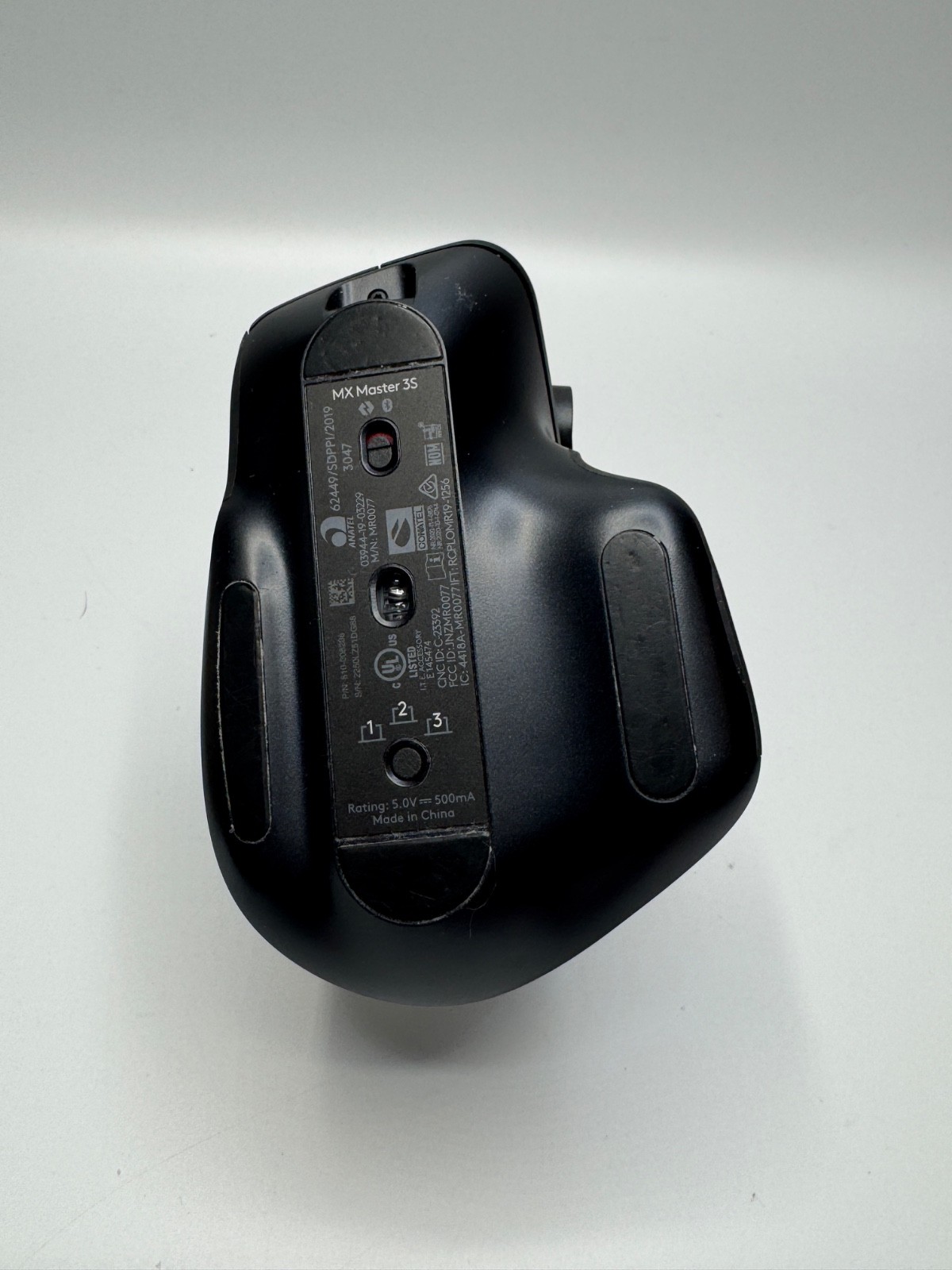 Logitech MX Master 3S Wireless Laser Mouse (USB-A, Black) with Dongle