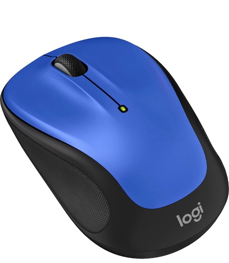Logitech – M325s Wireless Optical Compact Ambidextrous Mouse – Wireless – Blue