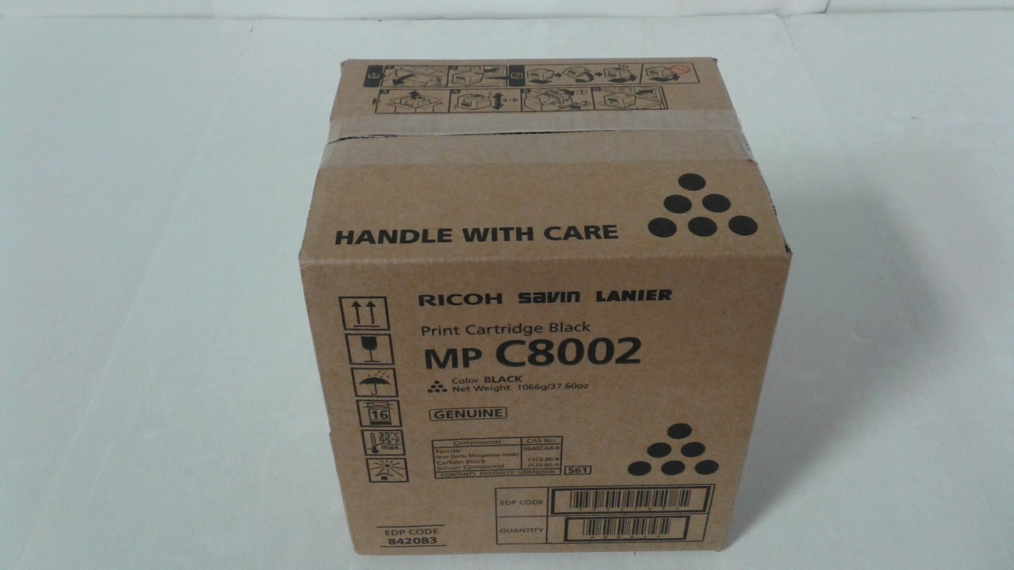 Ricoh 842083 Toner Ctg Black 48.500 Pages for Ricoh MP-C6502