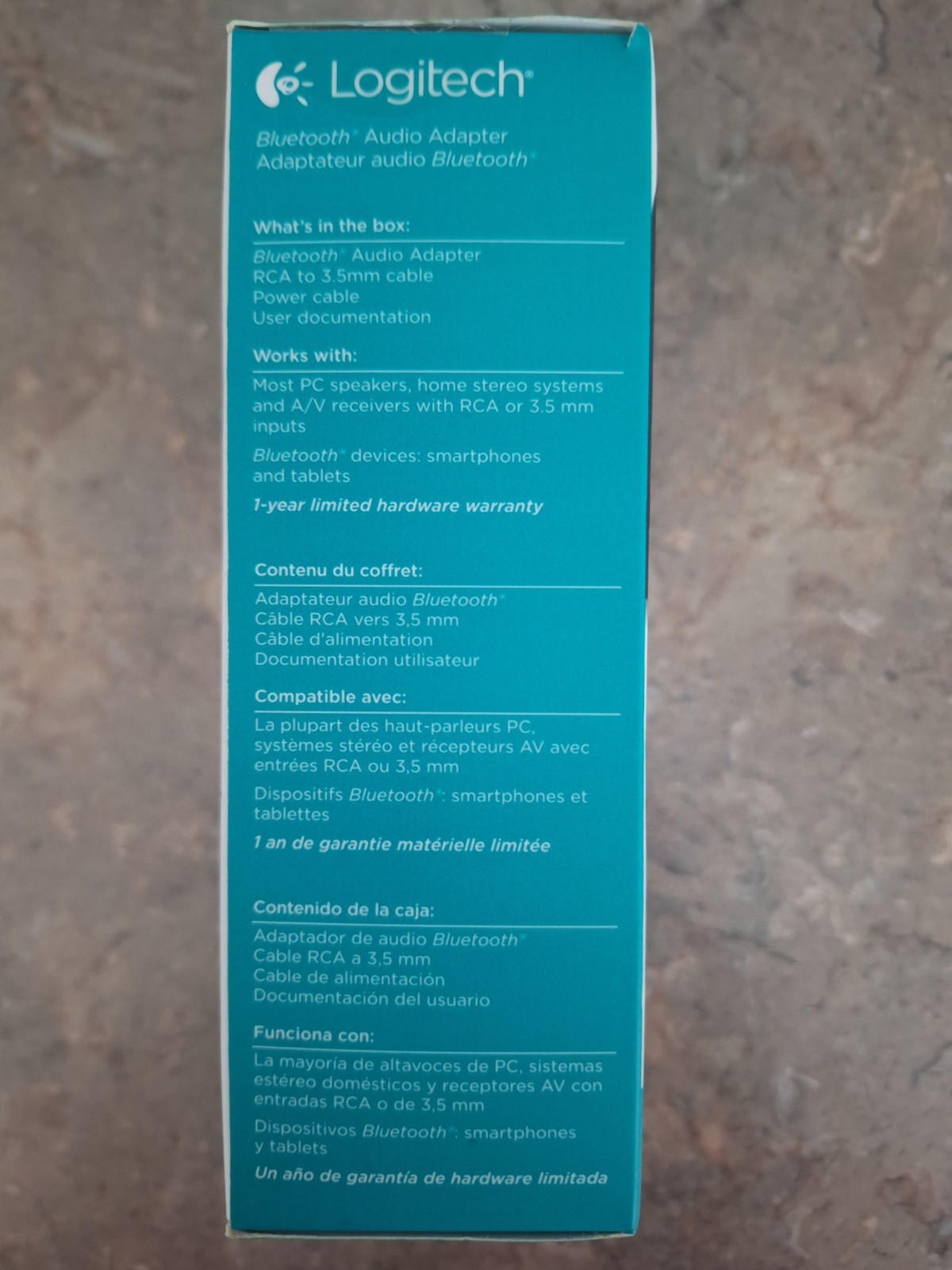NEW Logitech Bluetooth Audio Adapter for Speakers