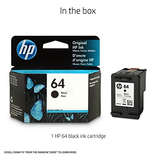 HP N9J90AN#140 64 Black Original Ink Cartridge
