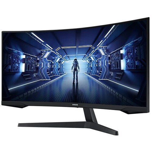 Samsung 34 inch Odyssey G5 G55T 1ms 165Hz 1000R Curved Gaming Monitor