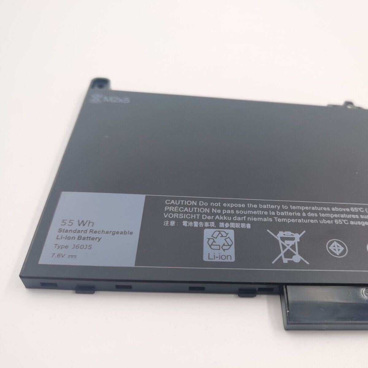 55Wh Laptop Battery For Dell Latitude E7270 E7470 Series 7CJRC MC34Y 7.6V J60J5