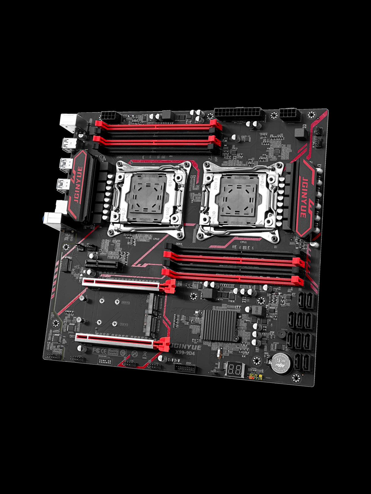 X99-9D4 Dual CPU Motherboard LGA 2011-3 Intel Xeon E5 V3 V4 DDR4 Mainboard Part