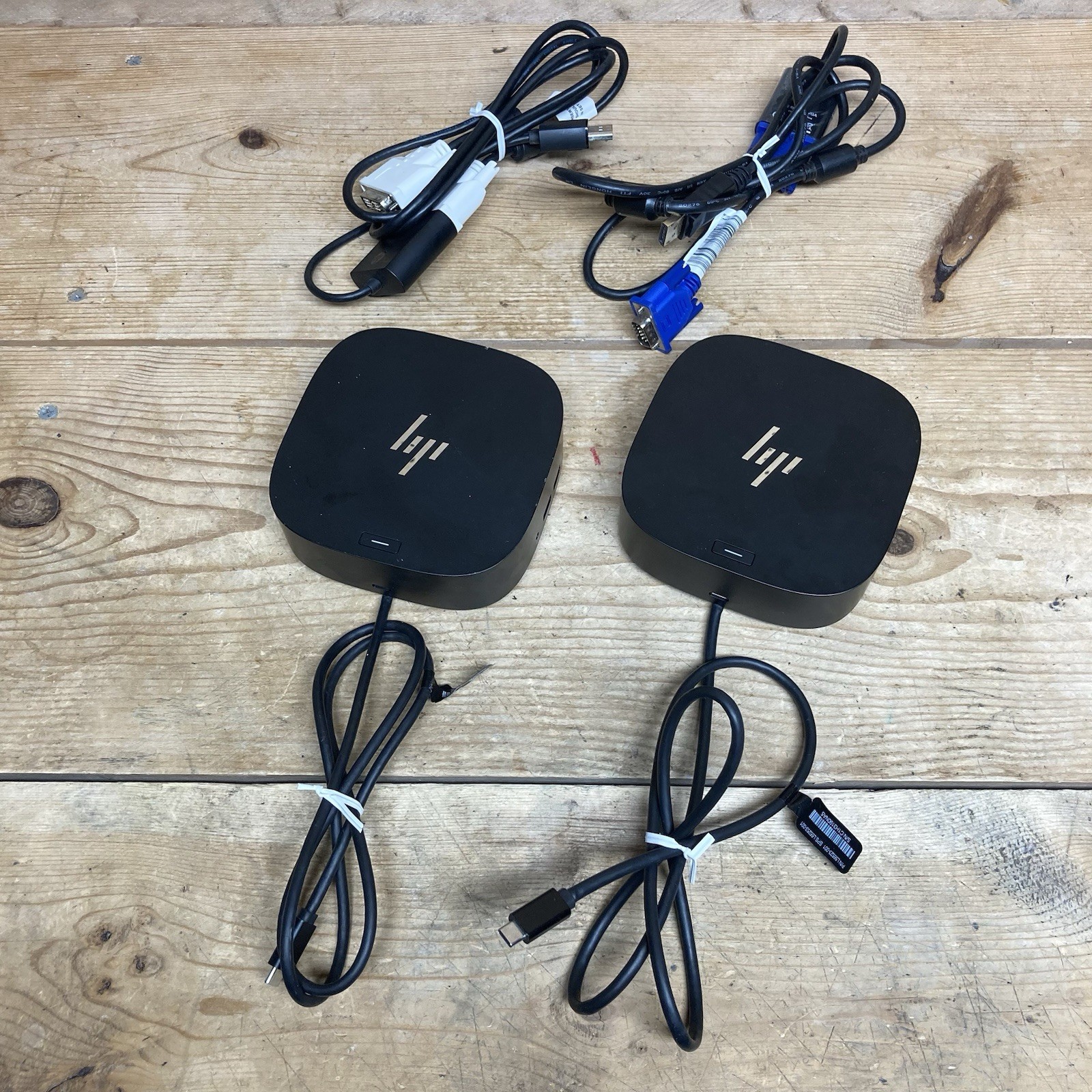 2X HP USB-C Dock G5 Dock (HSN-IX02 L75125-001) NO POWER SUPPLY *UNTESTED*