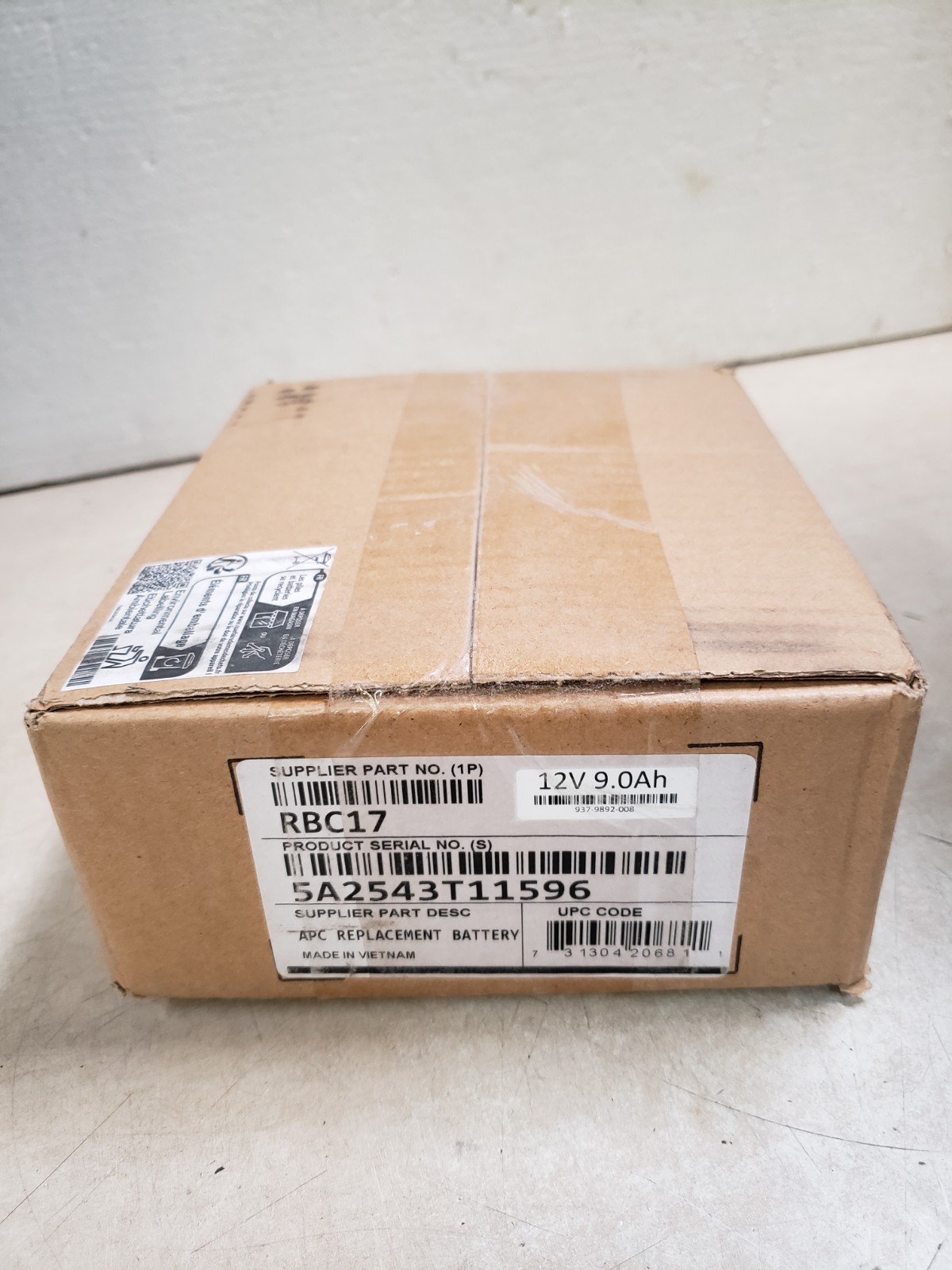 APC RBC17 Replacement Battery Cartridge Genuine APC Back UPS Series
