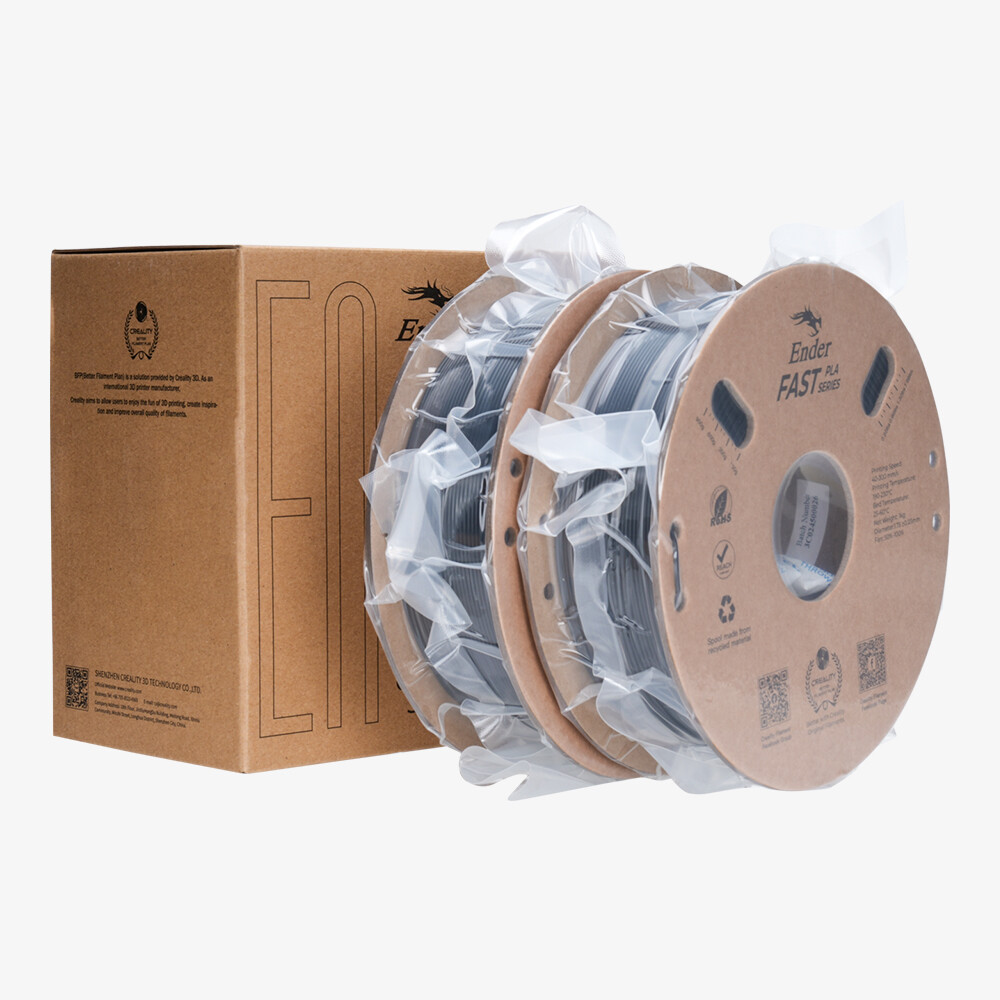 Creality 2 Pack Ender Fast PLA Filament 3D Printer 1.75mm Filament Fast Print