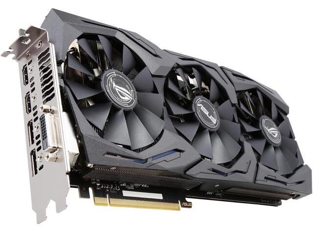 ASUS ROG Strix GTX 1080 8GB GDDR5X Graphics Card (STRIX-GTX1080-A8G-GAMING)