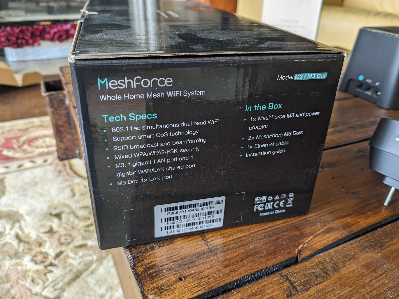MeshForce M3 / M3 Dot Whole Home Mesh WiFi System Replacement Router