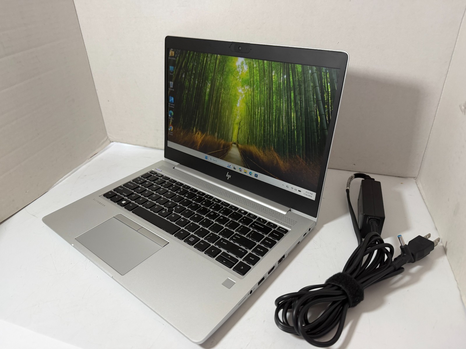 HP EliteBook 840 G6 14” FHD Laptop Intel i5-8365U 16GB RAM 256GB SSD Win 11 Pro