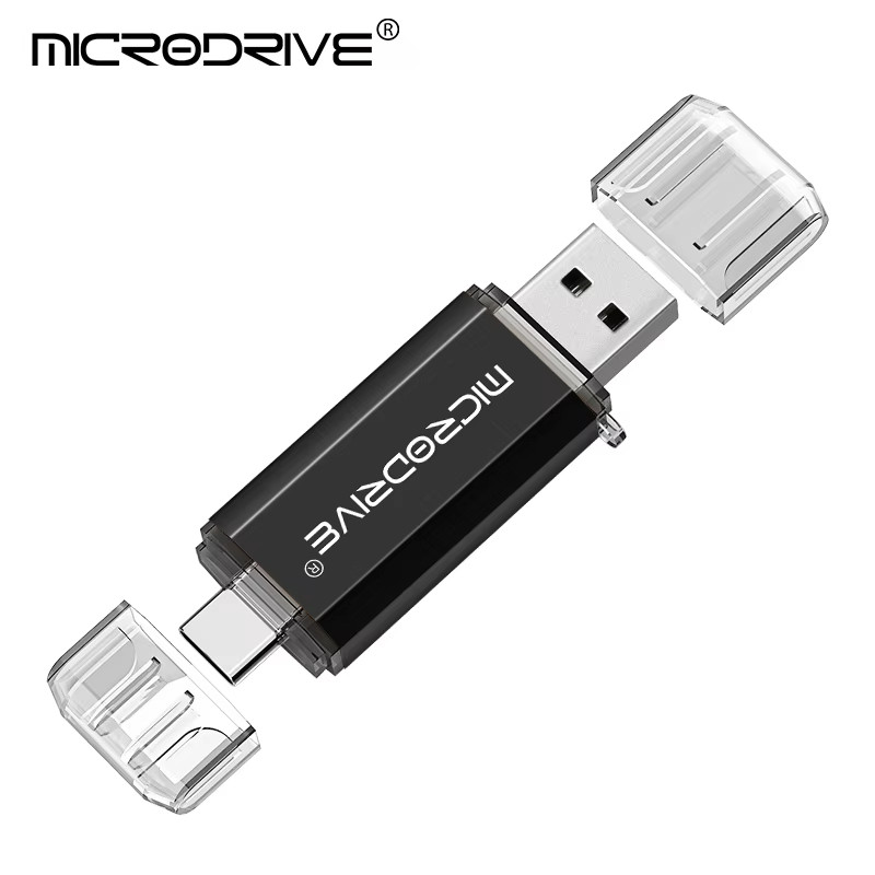 Type C USB Flash Drive OTG 2 in 1 USB 2.0 Micro USB Pen Drive 128GB 64GB 32GB 16