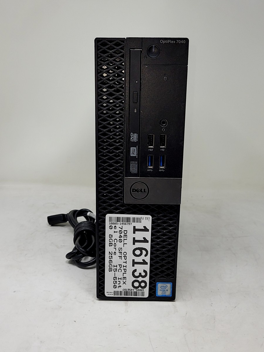 DELL OPTIPLEX 7040 SFF PC Intel Core I5-6500 8GB 256GB