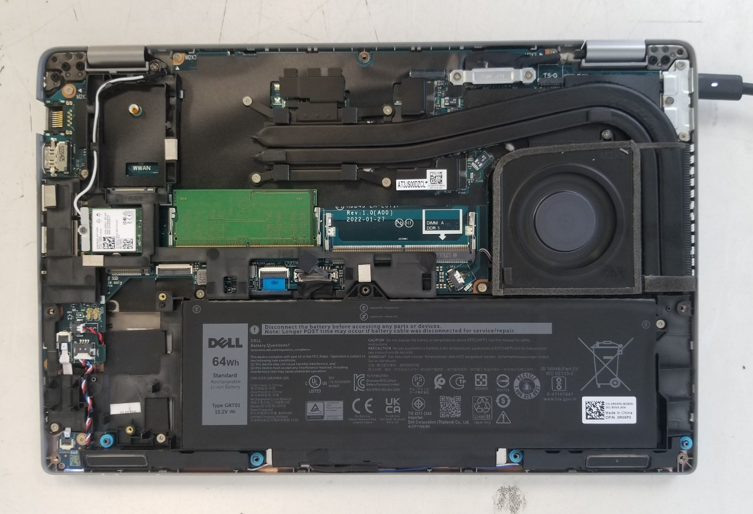 Dell Latitude 5431 Intel Core i7-1270P | 4.80GHz | 8GB DDR5 SDRAM | NO SSD/OS