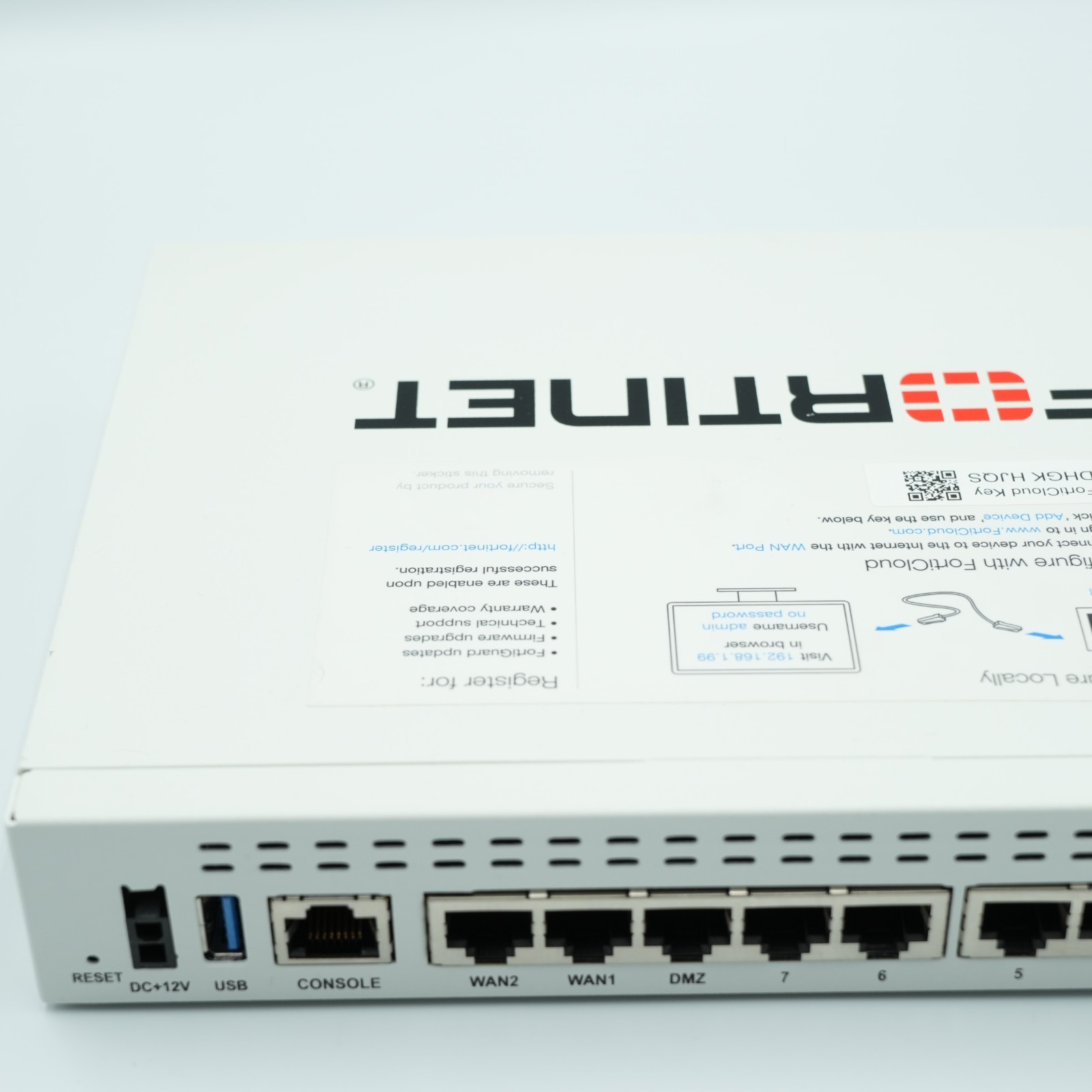Fortinet FortiGate 60E FG-60E Network Security Firewall Appliance Tested Working