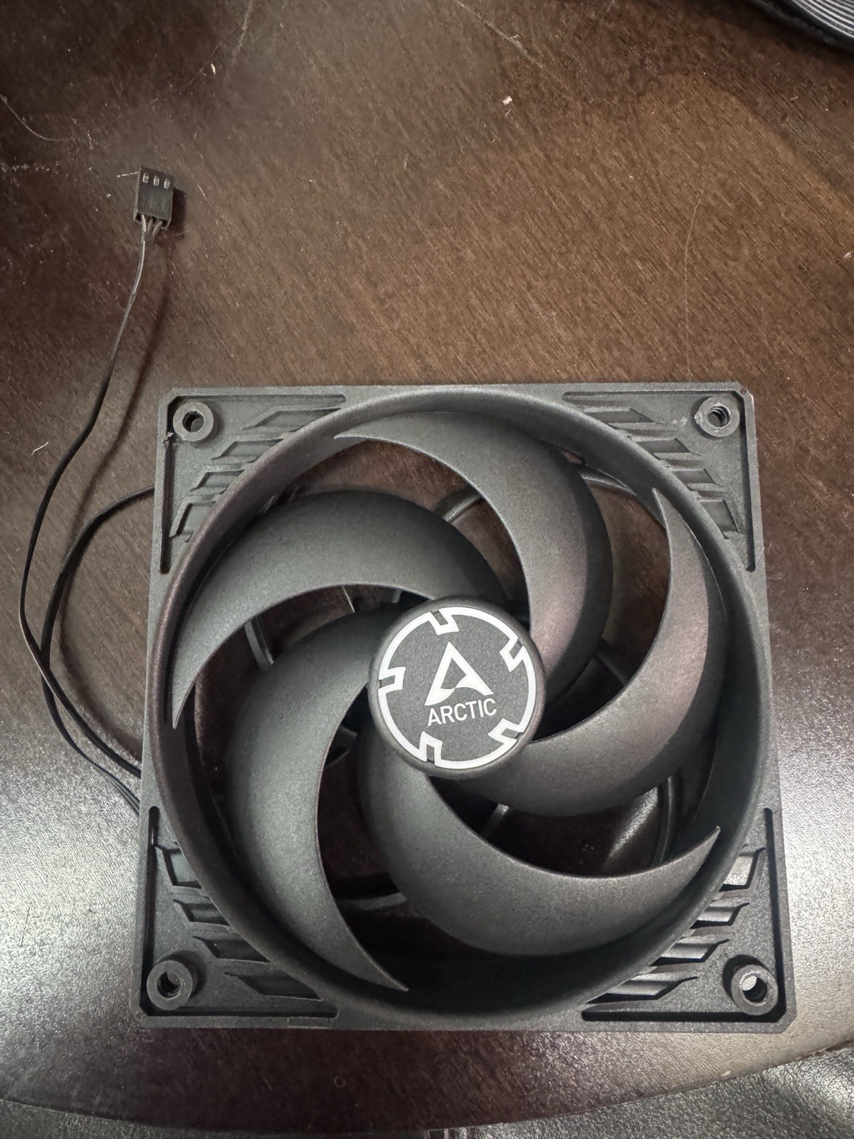 ARCTIC P12 (Black) 5 Pack 120 mm Case Fan Pressure-optimised quiet motor B-Stock