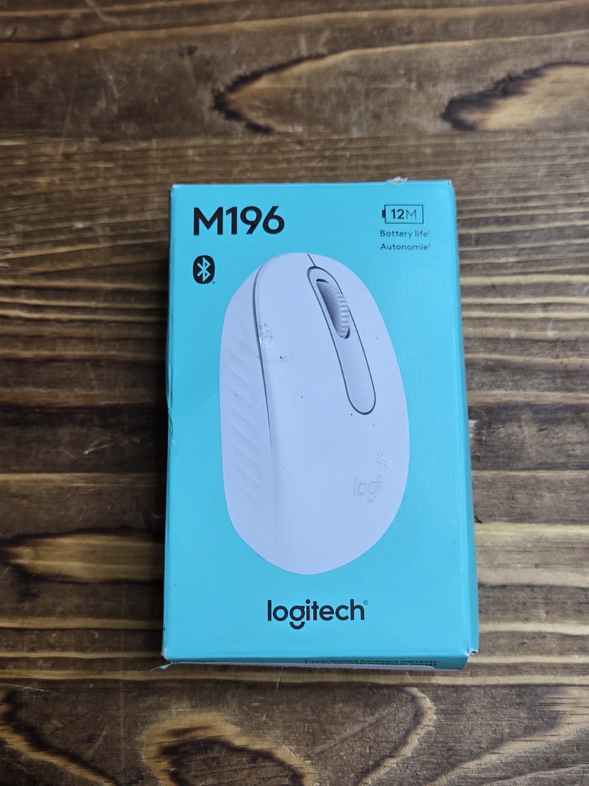 Logitech M196 Bluetooth Wireless Mouse, Compact and Portable Mouse for Laptops