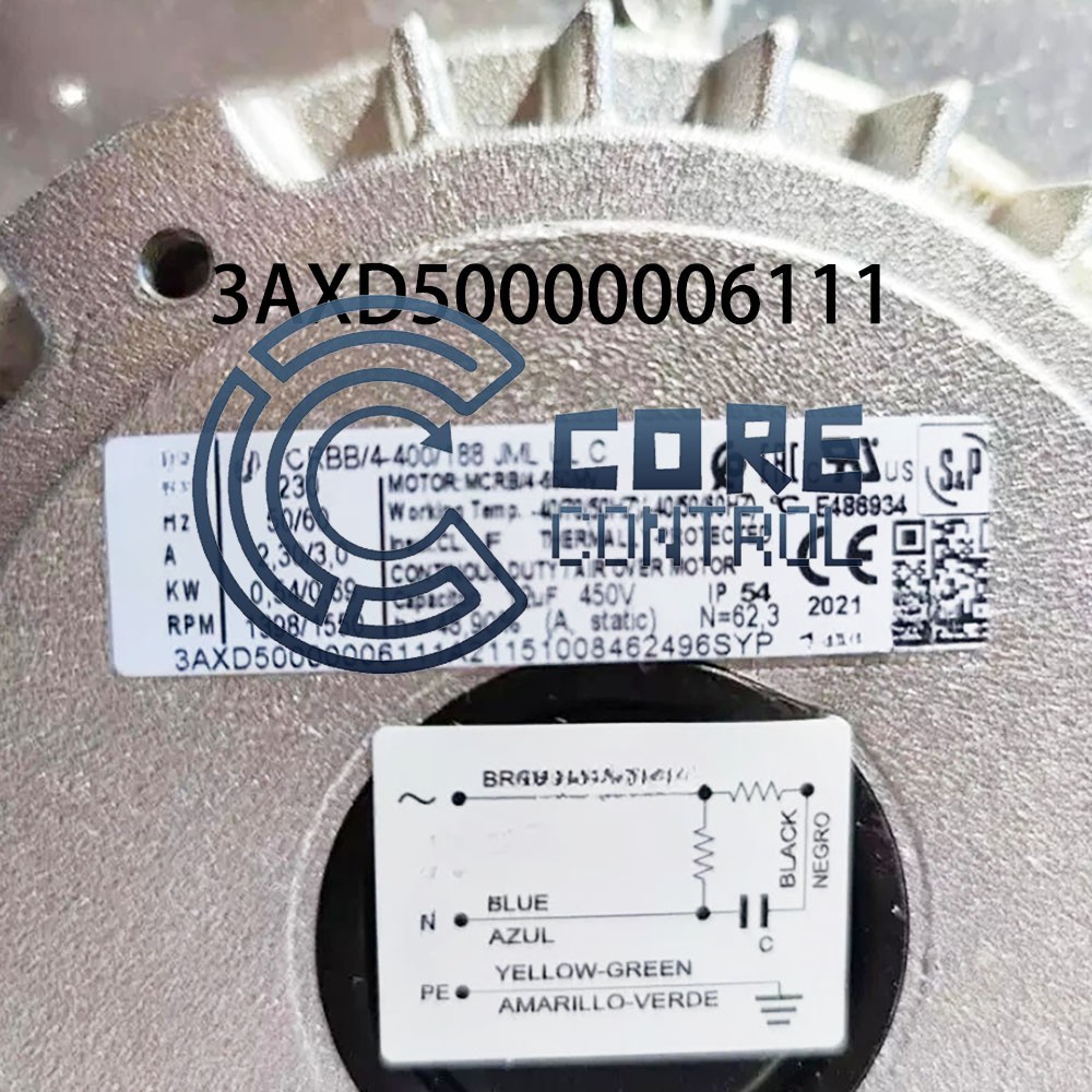 New CRBB/4-400/188 3AXD50000006111 230V 0.54/0.69KW Industrial control fan