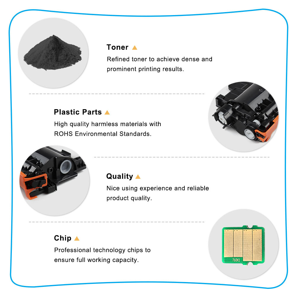 593-BBKD Toner / 593-BBKE Drum Comaptible for Dell E310 Laser E514dw E515 dn dw