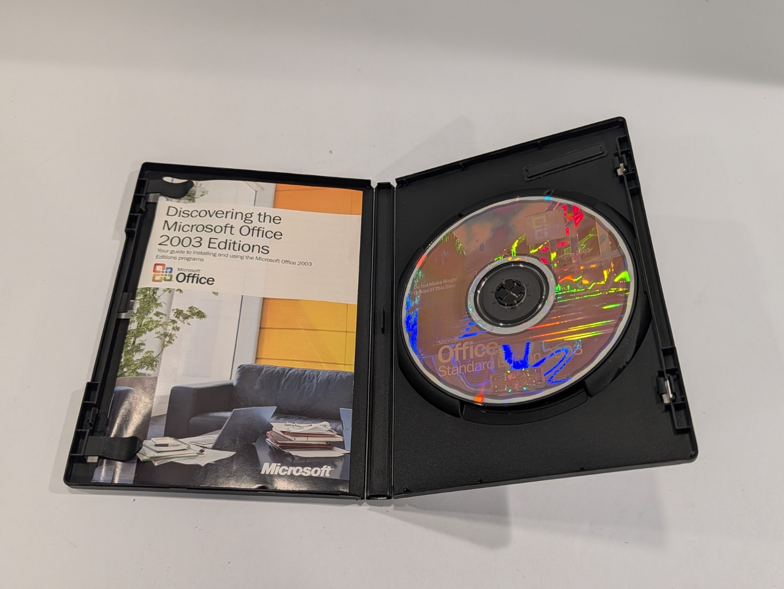 Microsoft Office Standard Edition 2003 DVD w Product Key