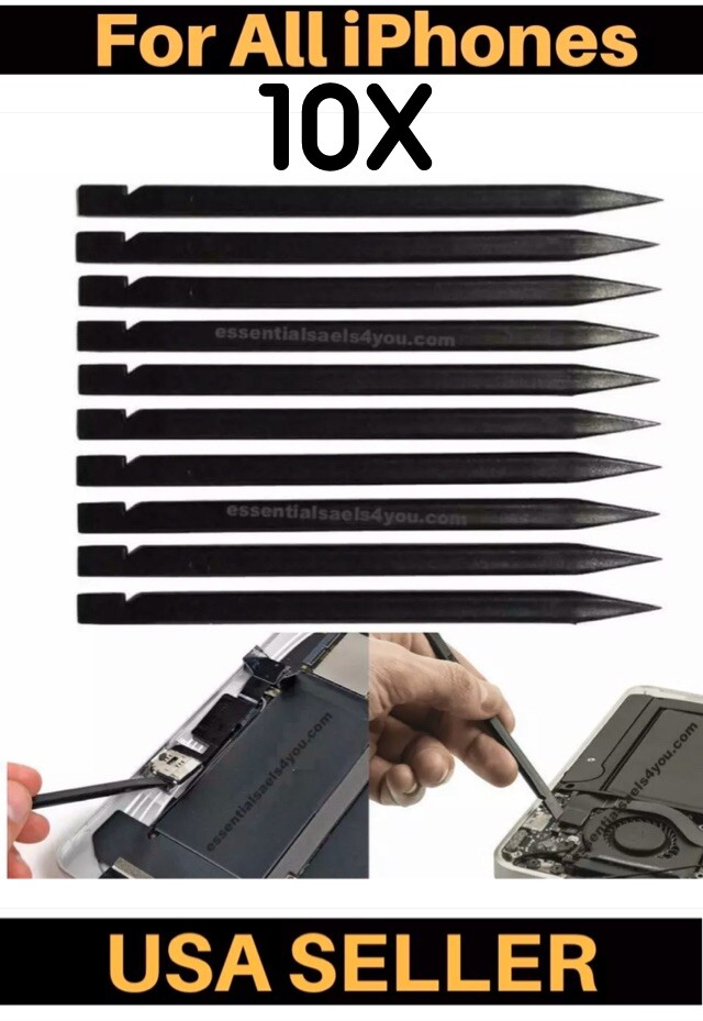 Lot of 10 Plastic Spudger Opening Repair Tools for Smartphone iPhone iPad Tablet