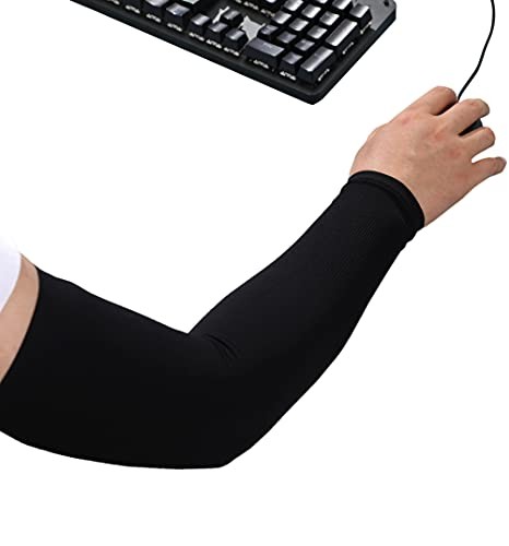 Gaming Sleeve for PC Gamers – Gaming Arm Sleeve for E-Sports, Mobile & Black