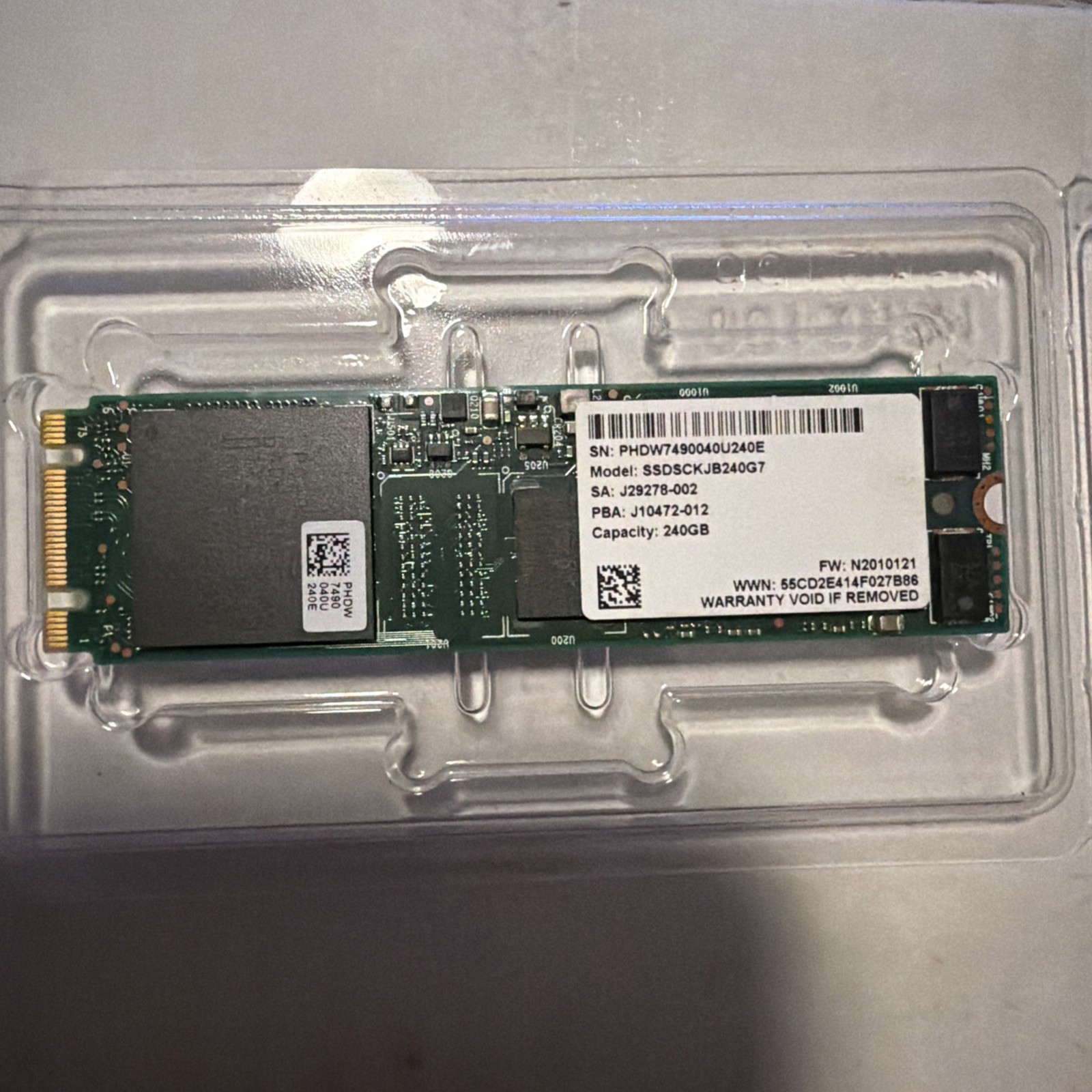 Intel SSDSCKJB240G7 S3520 240GB SATA M.2 2280 SSD (M2-0006)