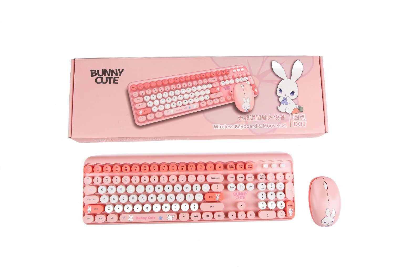 MOFII Wireless Keyboard & Mouse Special Edition Design