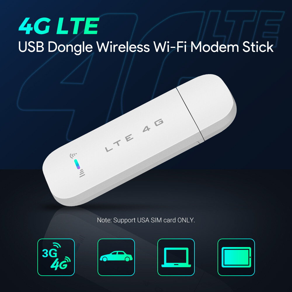 4G LTE USB Dongle For Android Stereo Modem Wireless Router Mobile Broadband WIFI