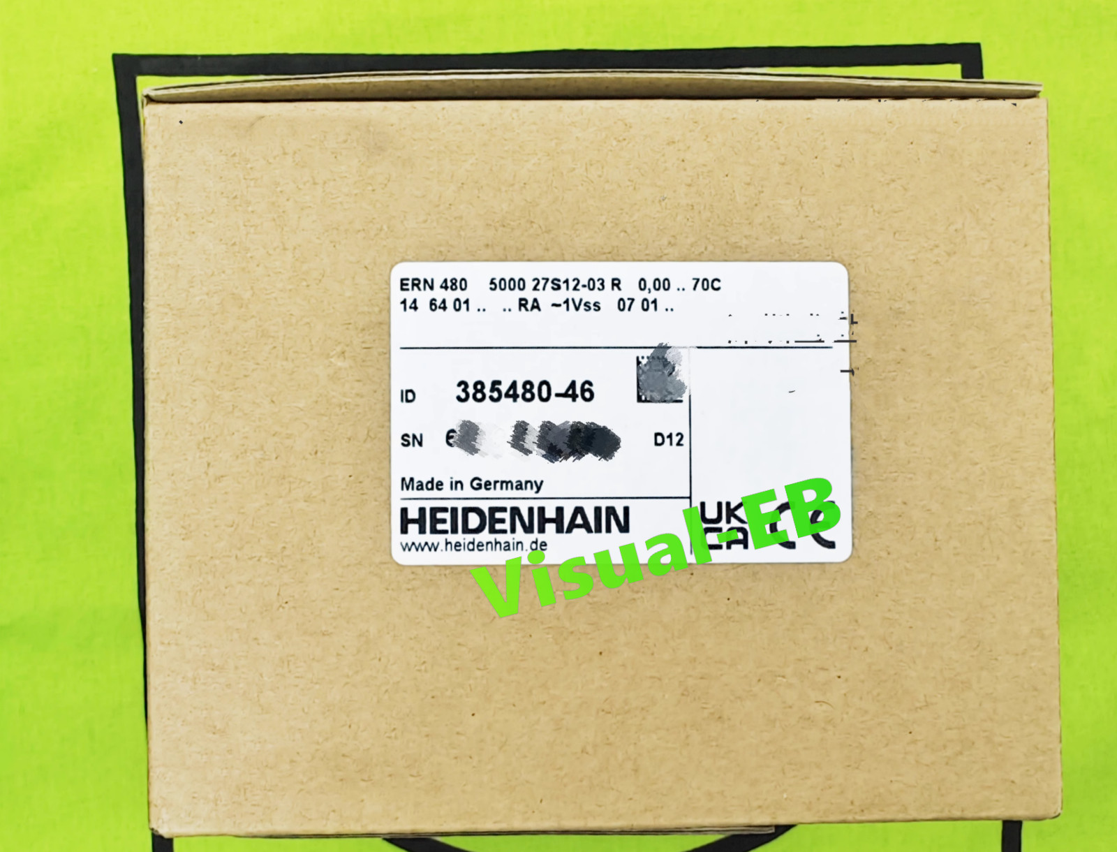HEIDENHAIN ERN 480 5000 27S12-03 R 0.00 ID 385480-46