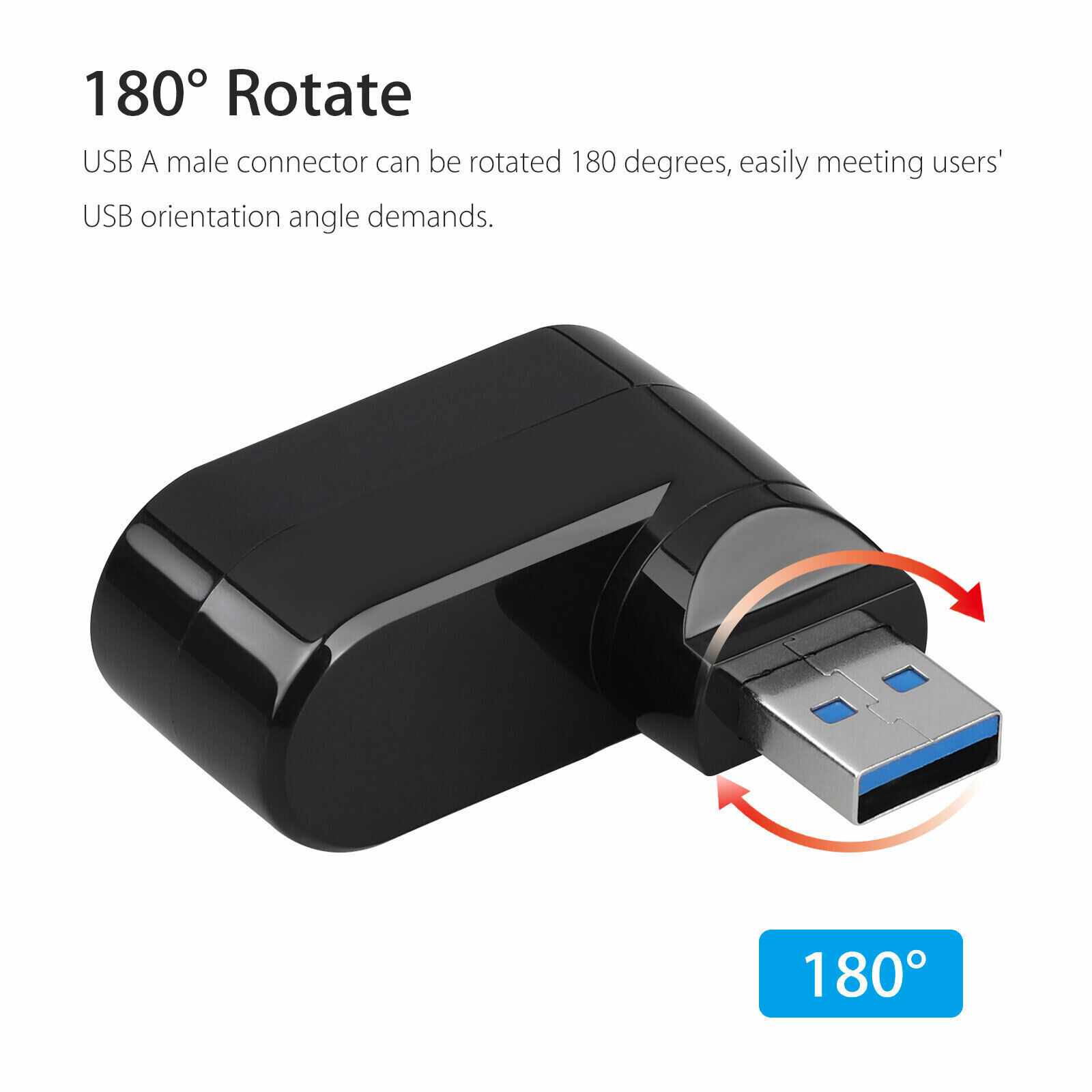 3 Port High Speed USB 3.0 Multi HUB Splitter Expansion Desktop PC Laptop lot
