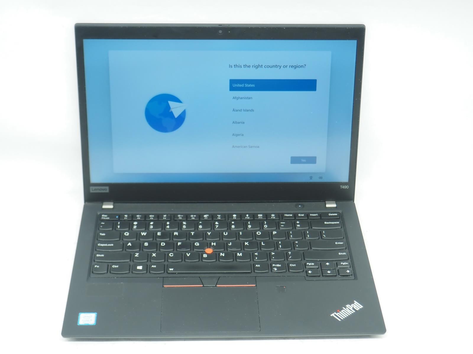 LENOVO THINKPAD T490 14″ Intel Core i5-8265u 1.60GHz 8GB RAM 256GB Grade B
