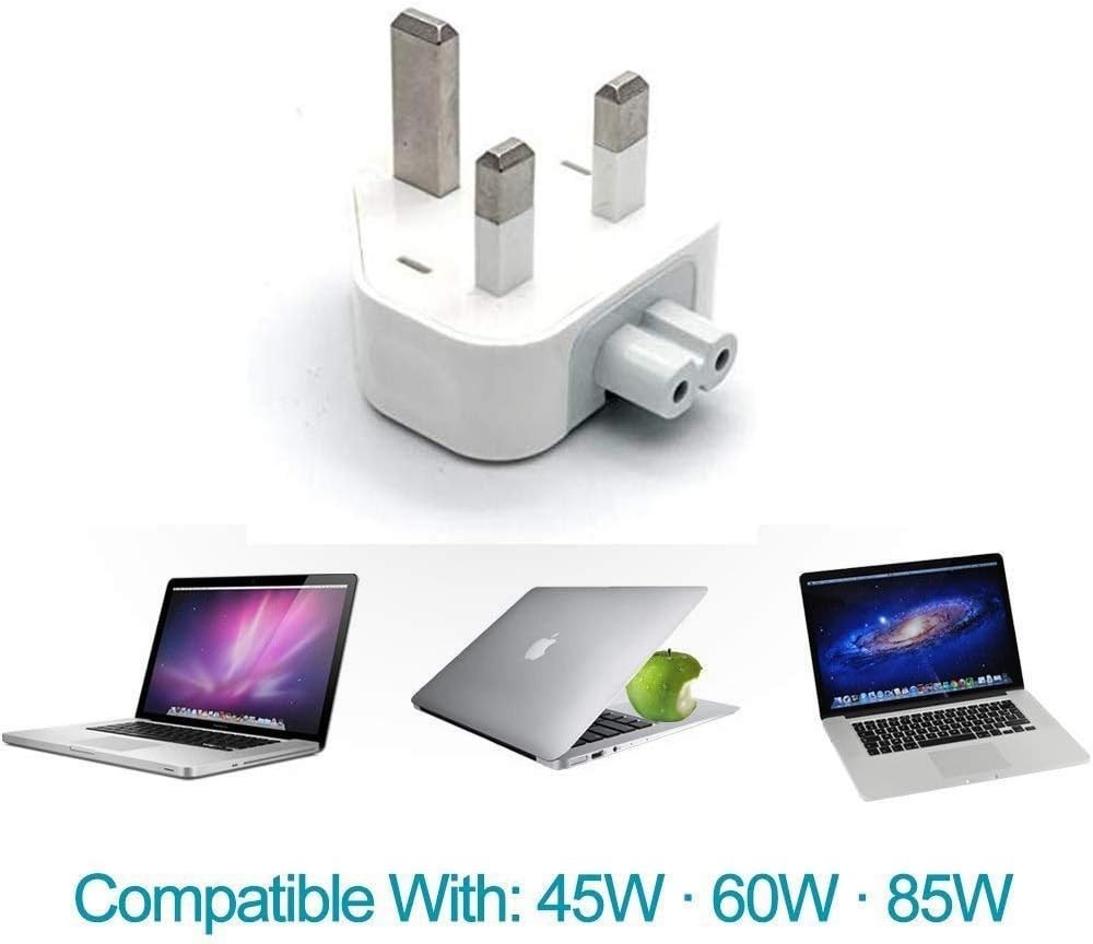 Mac AC Power Charger Adapter United Kingdom Wall Plug Duckhead, Seoyo Convert
