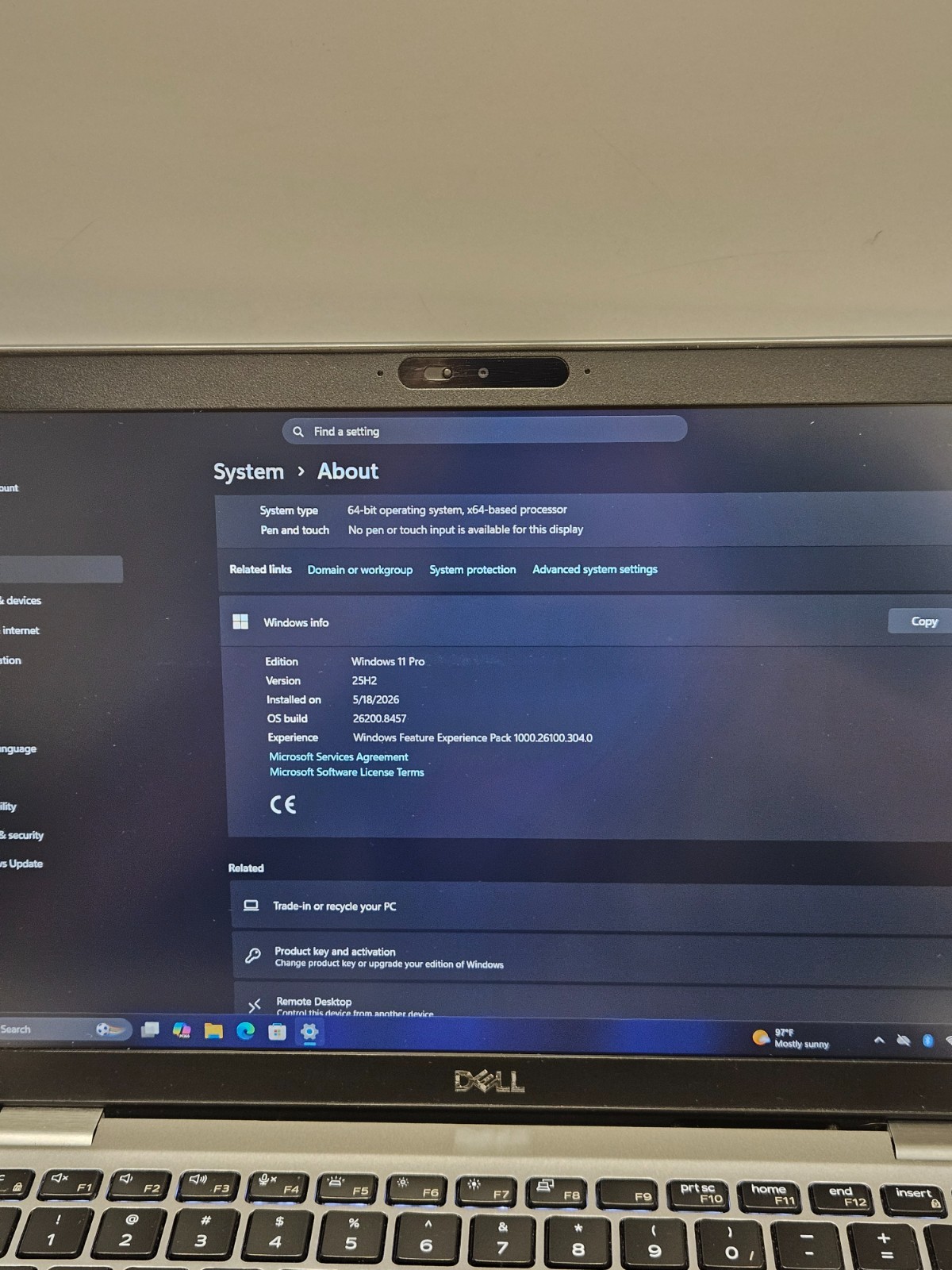 Dell Latitude 5310 Intel Core i5-10210U, 8GB RAM, 256GB NVME, Win11 PRO #0519