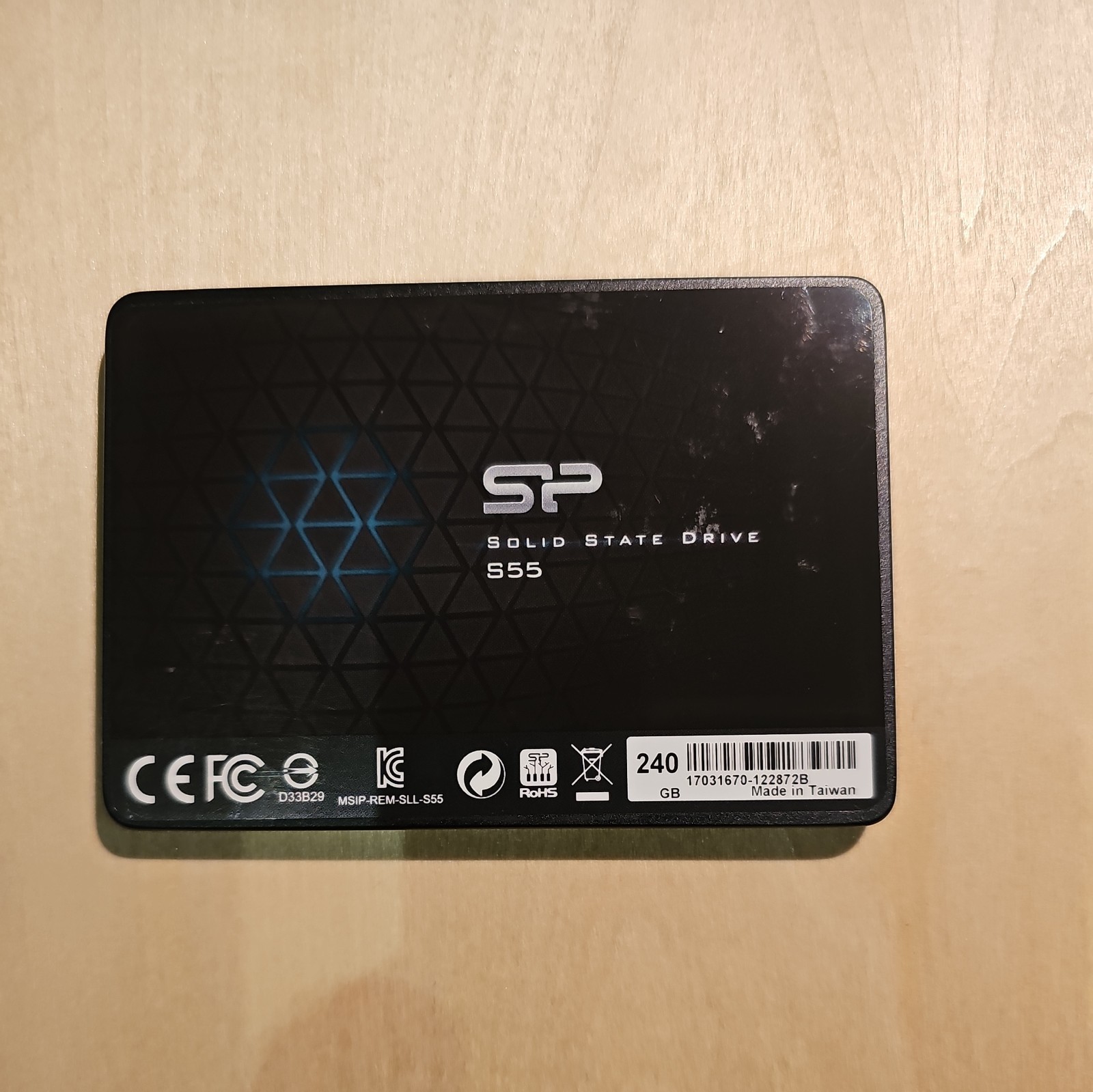 Silicon Power 240GB SSD 3D NAND S55 TLC 7mm (0.28″) Internal Solid State Drive