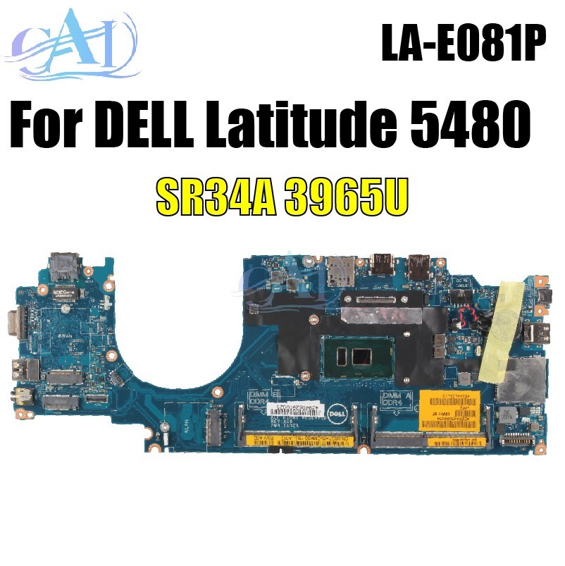 LA-E081P For DELL Latitude P72G 5480 E5480 Laptop Motherboard 0HXXM1 04X333 i3i5