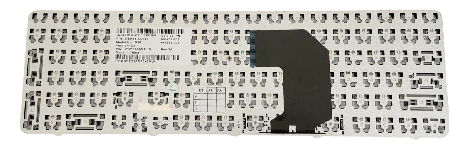 HP Pavilion G7-1070US G7-1150US G7-1260US Laptop Keyboard With Frame NEW