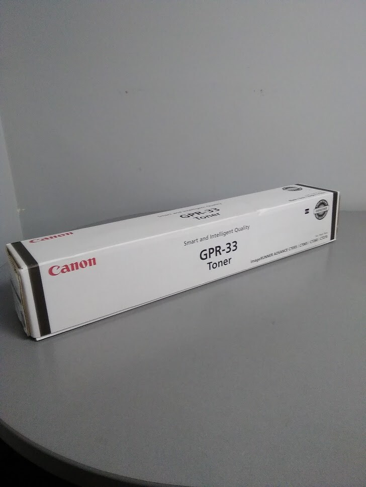 Canon GPR-33 Black Toner Cartridge 2792B003AA imageRUNNER ADVANCE C7055,C7065