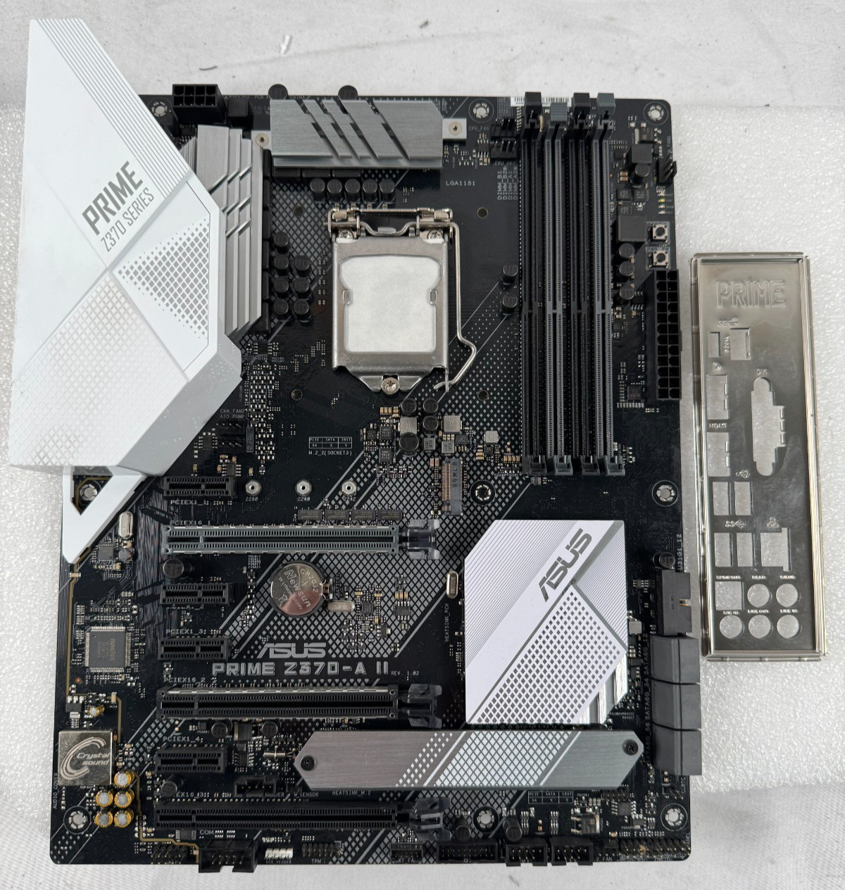 ASUS PRIME Z370-A II LGA 1151 Intel Z370 DDR4 DIMM USB3.1 DVI ATX RGB
