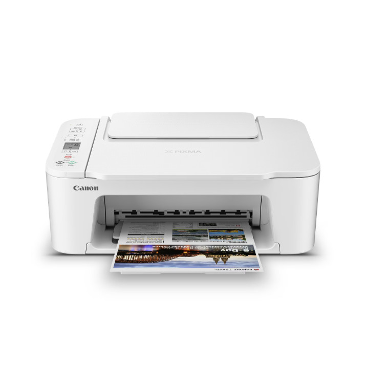 Canon PIXMA TS3722 Wireless All-In-One Inkjet Printer for Home Office