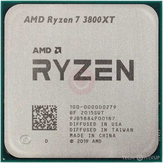 AMD Ryzen 7 3800XT Processor (4.7 GHz, 8 Cores, Socket AM4) – 100-100000279WOF