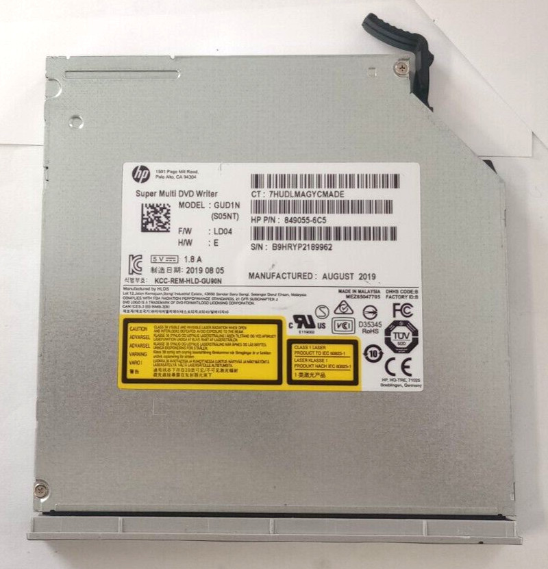 HP Pavilion 590 Series Super Multi DVD Writer, Optical Disk Drive (Silver Bezel)