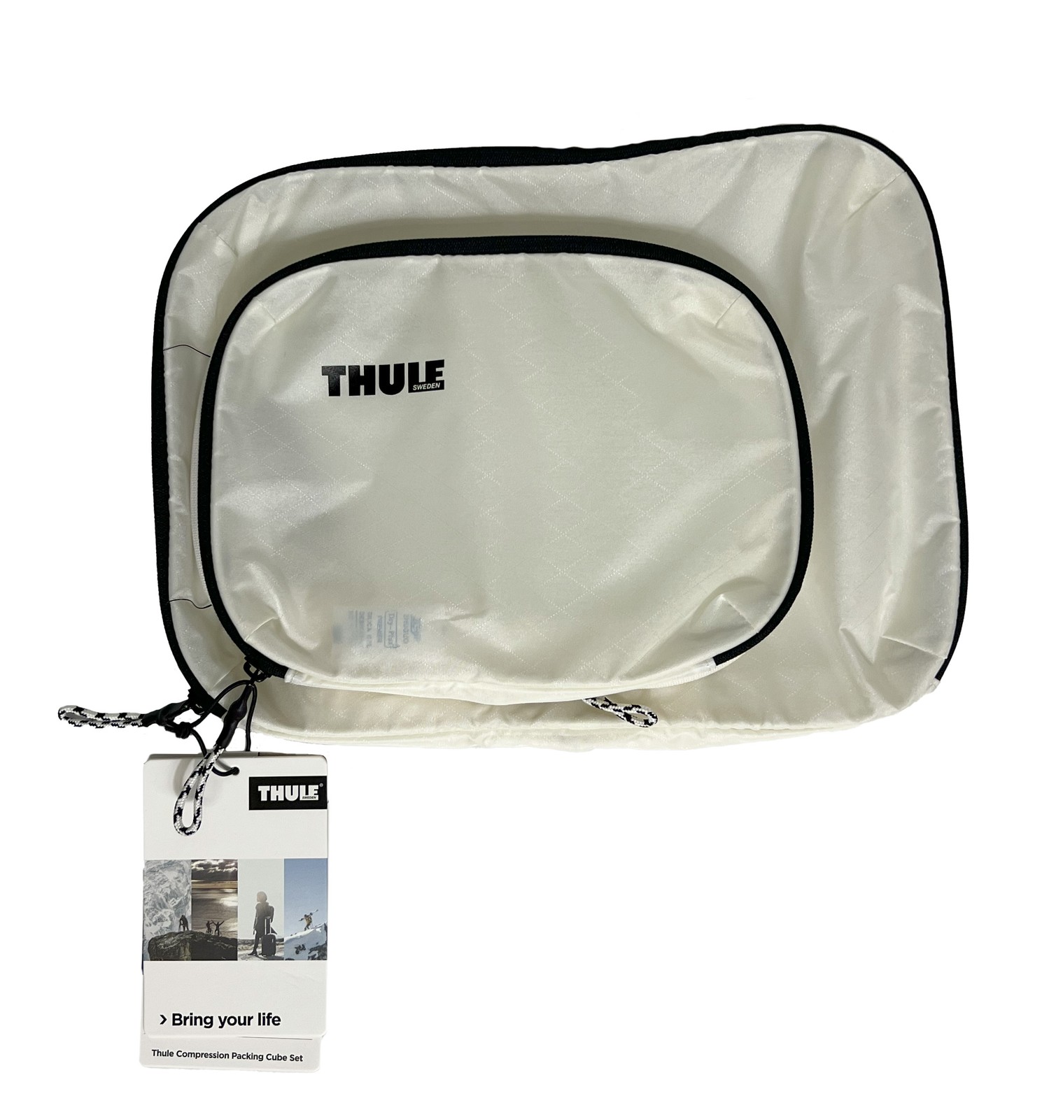 Thule Compression Packing Cube Set Garment Bag Nylon, White