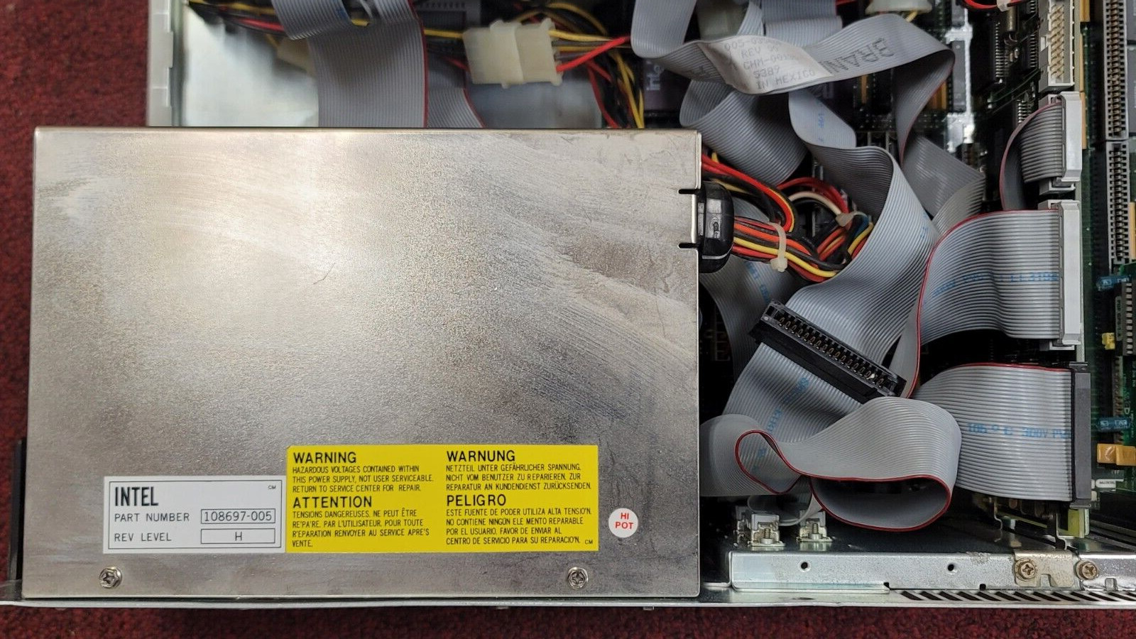 Rare Intel Data General 302 PC Personal Computer Vintage 80386DX 8MB for parts
