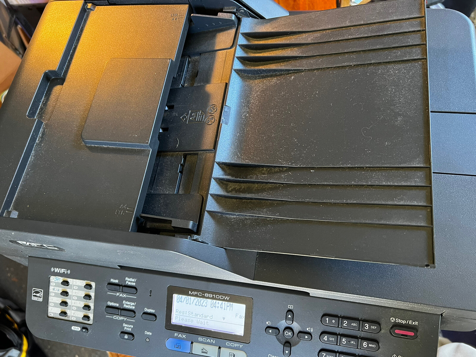 Brother Mfc-8910Dw All-In-One Laser Printer, not working, see description